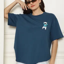 Dreambe Women Printed T-shirt-image-41