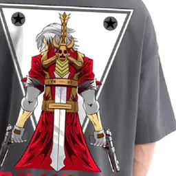 MEGAKART Dante: Devil May Cry Oversize Pure Cotton Tshirt-picture-36