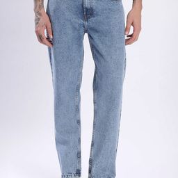 Bene Kleed Men Straight Fit Mid-Rise Light Fade Cotton Jeans-picture-8