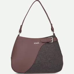 ZOUK Printed Leather Bucket Handheld Bag-image-19