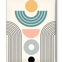 SAF Off White Canvas Wall Paintings image 4