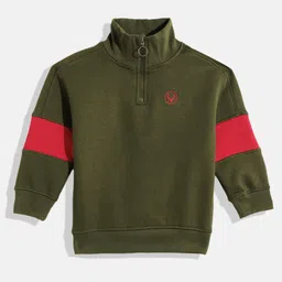 Allen Solly Junior Boys Mock Collar Sweatshirt-picture-14