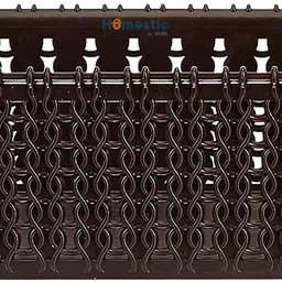 homestic Plastic Multiuses Small M 15 Plastic Tray/Basket/Organizer Without Lid (Brown) Storage Basket-picture-23
