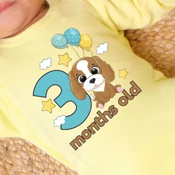 KNITROOT Kids Printed Cotton Rompers image 4