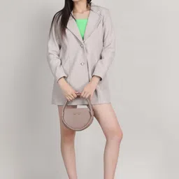 Blue Ronin Notched Lapel Hip-Length Single-Breasted Overcoat-image-88