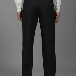Louis Philippe Men Regular Fit Mid-Rise Formal Trousers image 5
