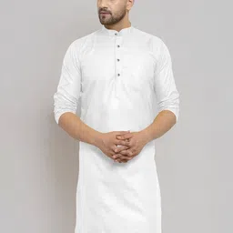 KRUDHA Men Thread Work Kurta image 3