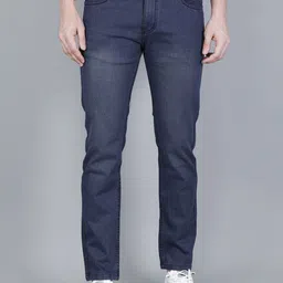 INDIROCKS Men Jean Slim Fit Mid-Rise Light Fade Denim Jeans-picture-36