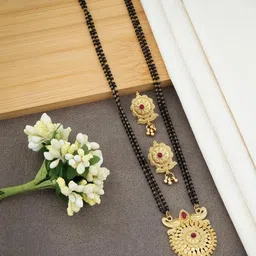 CLONEO Alloy Gold-plated Black, Gold Jewellery Set (Pack of 3)-picture-16