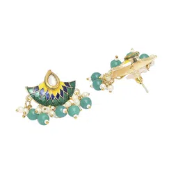 Anouk Floral Drop Earrings image 3