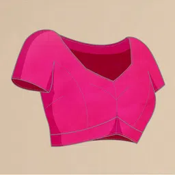 Winza Designer Poly Georgette Chanderi Saree image 3