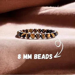 VIBESLE Unisex Artificial Beaded Ceramic Bracelet image 3