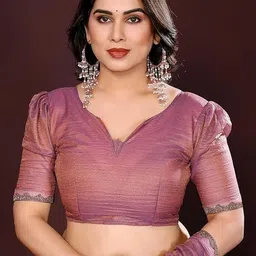 PAYAL CREATION Woven Design Zari Pure Chiffon Maheshwari Saree image 4