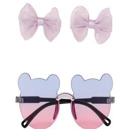 AmazingKarts Women Fashion Cute Bow Hair Clip with Sun Goggles-picture-30