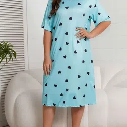 PHALIN Printed Nightdress image 3