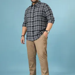 bigbanana Men Classic Tartan Checks Checked Casual Shirt image 2