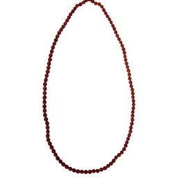 kesar zems Unisex Red Beaded Slip On Chain image 1