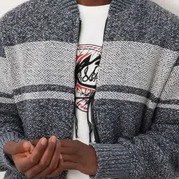 StyleCast x Revolte Men Cable Knit image 2