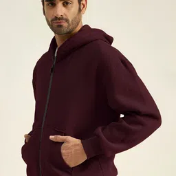 Mast & Harbour Men Hooded Sweatshirt image 5