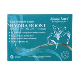 Mexico herbs Hydra Boost Facial Kit For Intense Hydration & Glowing Skin - 60 g-picture-48
