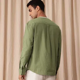 Mr Bowerbird Contrast Trim Casual Shirt image 2