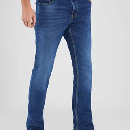 SPYKAR Men Regular Fit Light Fade Stretchable Jeans image 2