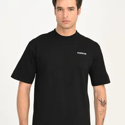 blvnk Porsche Men Brand Logo Printed Round Neck Regular Fit T-shirt-picture-10