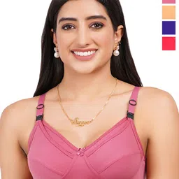 Liigne Pack Of 4 Full Coverage Non Padded Maternity Bra-picture-27