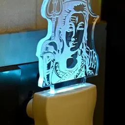 1ST TIME Red & White Acrylic Contemporary Abstract Shaped Shaped Wall Lamp image 4