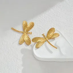 Designs & You Stainless Steel Gold-Plated Animal Shaped Studs image 4