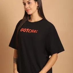 Dreambe Women Printed T-shirt image 3