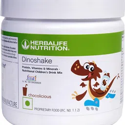herbalife Dinoshake Kids Nutrition Drink Mix -Chocolate Flavor Plant-Based Protein (200 g) Nutrition Drink-picture-35