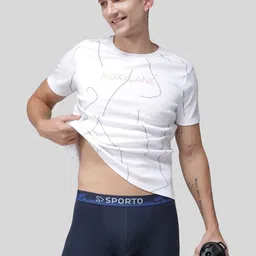 MACHO Pack Of 3 Outer Elastic Short Cotton Trunks image 5