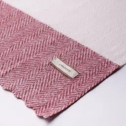 Cayman Chevron Woven Design Striped Stole with Tasselled Edges image 2