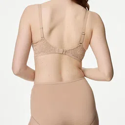 Marks & Spencer Pack of 5 Mid-Rise Thongs Briefs T614104XROSE QUARTZ image 3