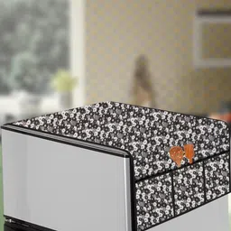 The Furnishing Tree White Plastic Refrigerator Cover-picture-30