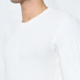 Peregrine by Pantaloons Men Cable Knit Pullover image 3