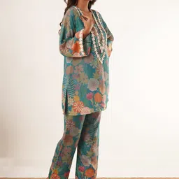 ZNKL Printed Tunic With Trousers Co-Ords image 5