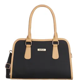 Naples Women Solid Structured Handheld Bag-picture-42
