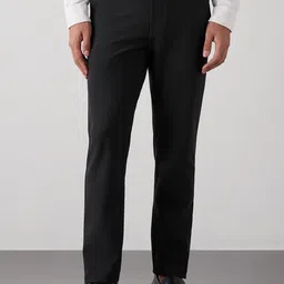 Red Flame Men Solid Slim Fit Formal Trousers-picture-26