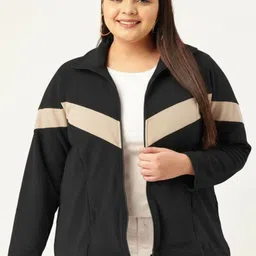 THE FASHION HUB Women Colourblocked Sweatshirt-picture-42