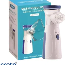 CRETO JSL4W302 Portable Mesh Nebulizer for Adults & Kids, Handheld Device- Nebulizer image 1