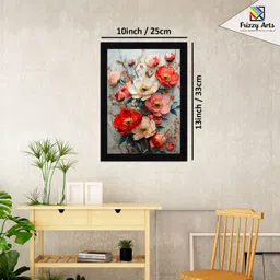 frizzy arts Wood Wall Photo Frame image 4