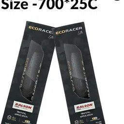 fcc racing Ralson Ecoracer Lite Foldable Tubeless Ready Training Tyre (Size 700*25C) Foldable For Bicycle image 4