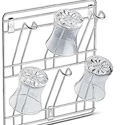 culina nest Stainless Steel Wall Mounting Glass Stand/Water Glass Holder for Kitchen Stainless Steel Glass Holder-picture-33