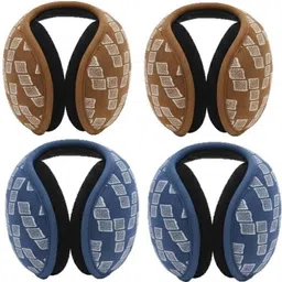 fabseasons EM119blue.brown.pk4 Ear Muff-picture-41