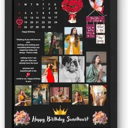 humtumcreation Wood Wall Photo Frame image 1