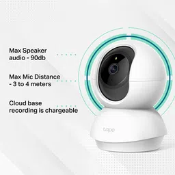 TP-Link Tapo C200 360 degree Pan/Tilt Wi-Fi 1080p 2MP Home Smart Security Camera image 5