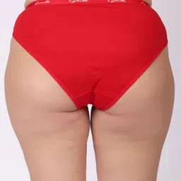 cymrite Women Hipster Red Panty image 2