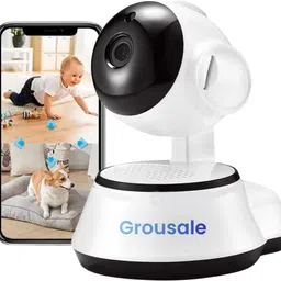 Grousale 3MP HD Wifi Indoor CCTV Camera For Home With PTZ Control, Night Vision Security Camera-picture-23